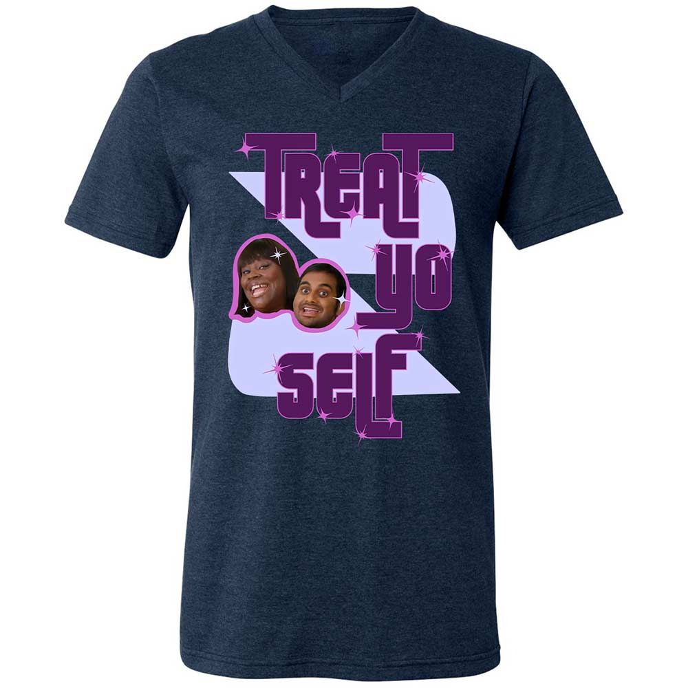 Treat Yo Self - Heather Navy - 13