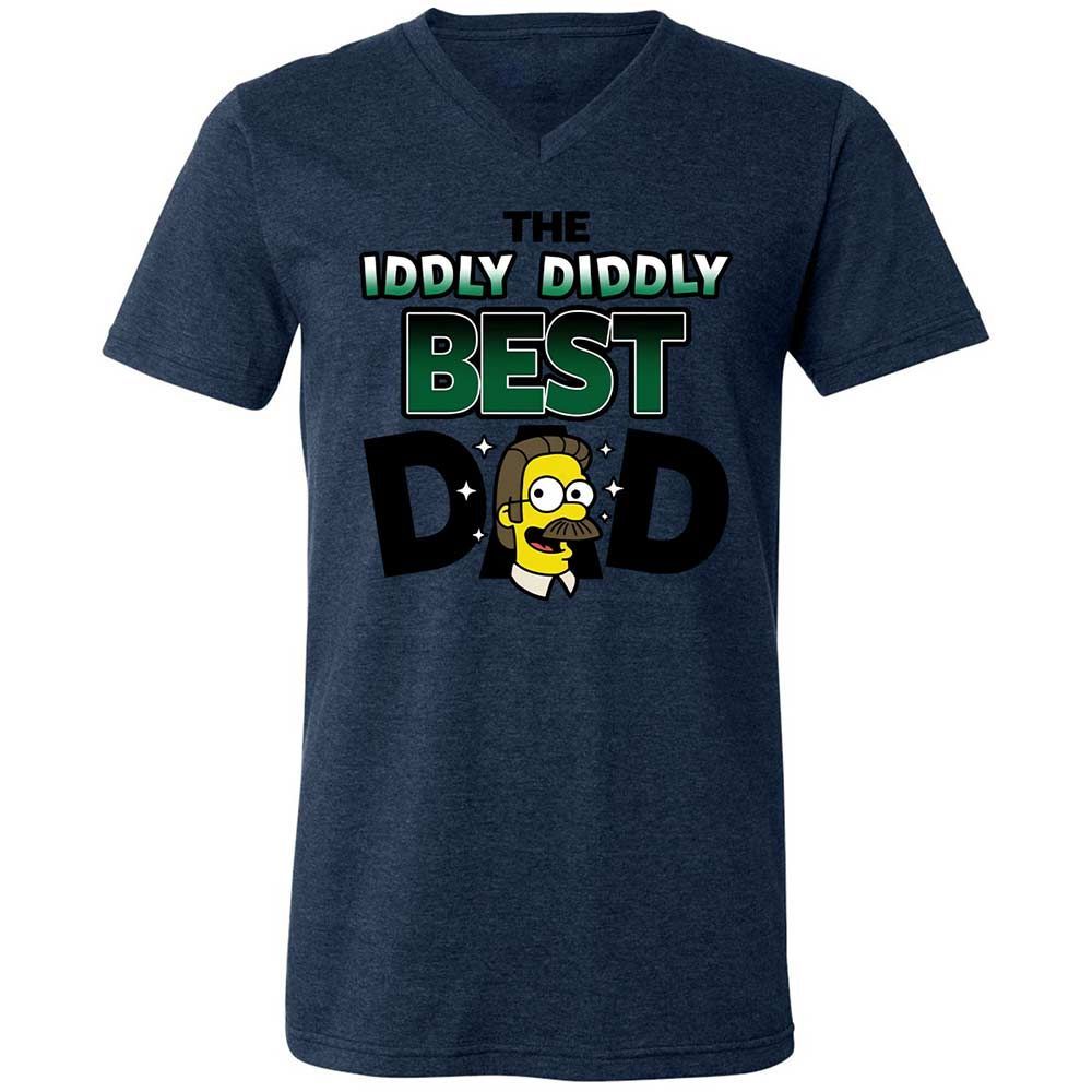 The Iddly diddly best dad - Heather Navy - 13