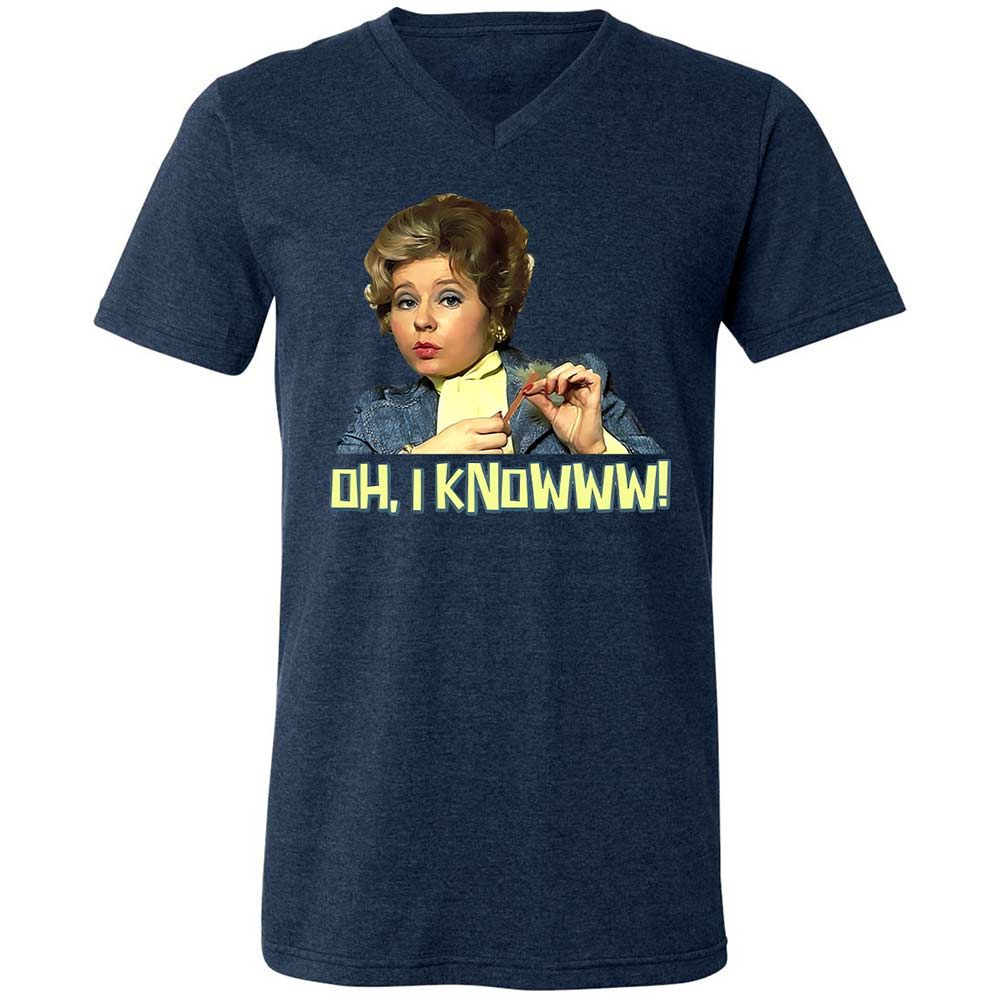 Unisex V-Neck T-Shirt - XXLEVUTR - Heather Navy - 13
