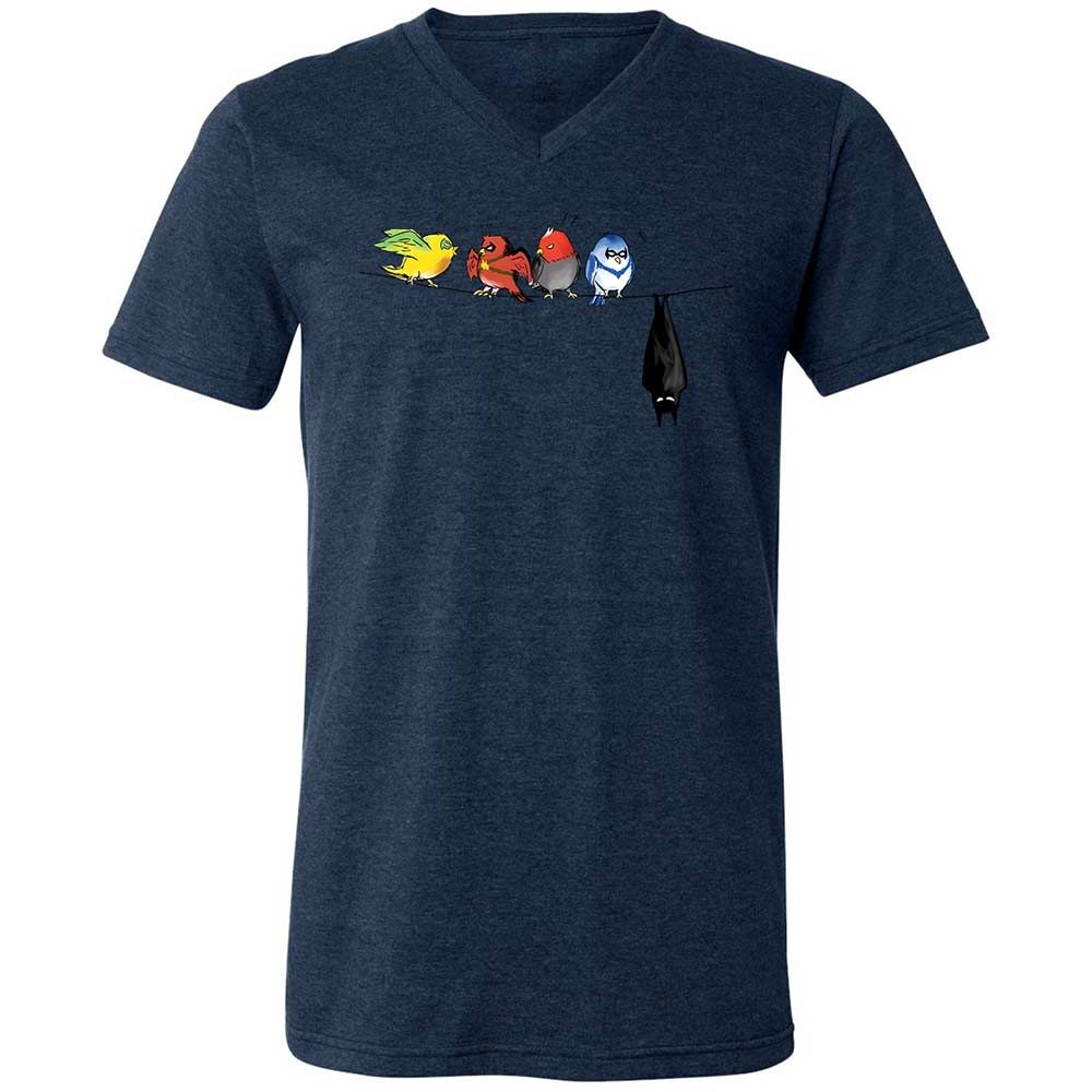 Bat Family - Heather Navy - 13