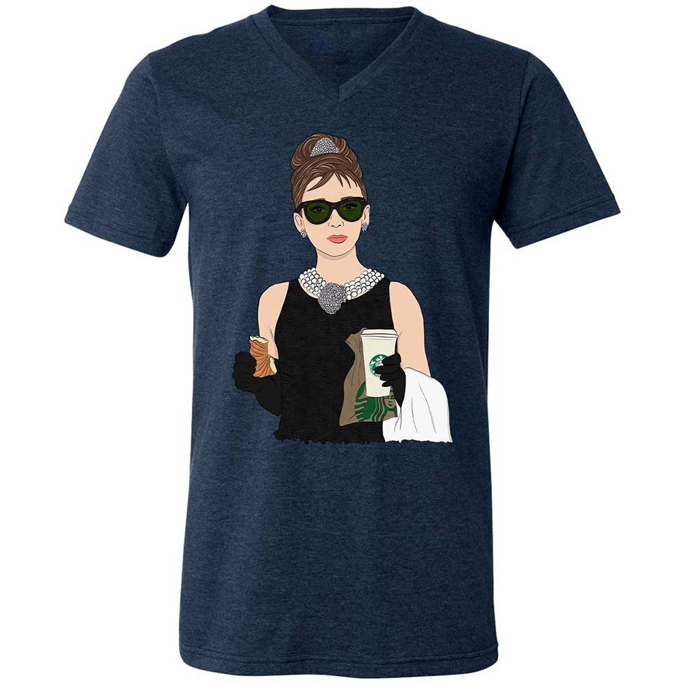Breakfast at Coffee Company - Heather Navy - 13