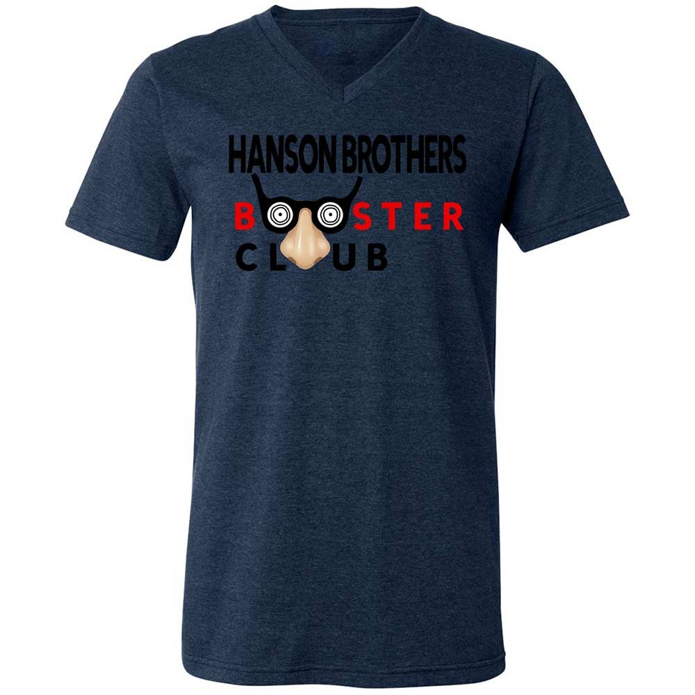 Unisex V-Neck T-Shirt - ZJ5JEJGU - Heather Navy - 13