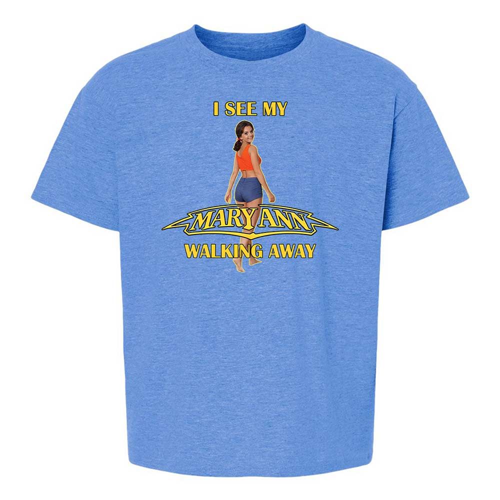 Kids T-Shirt - T9LSPAEQ - Heather Royal - 13