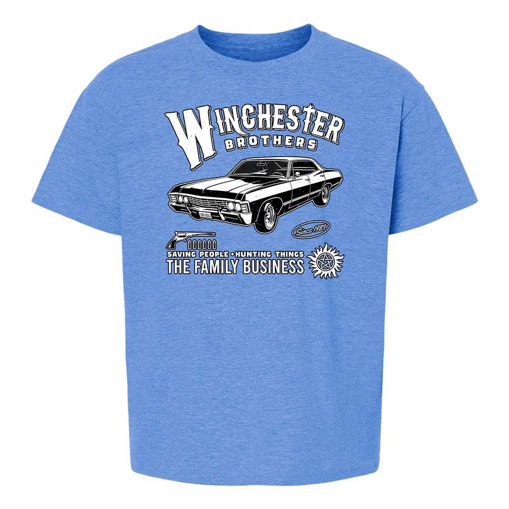 Kids T-Shirt - XNPW6C8H - Heather Royal - 13