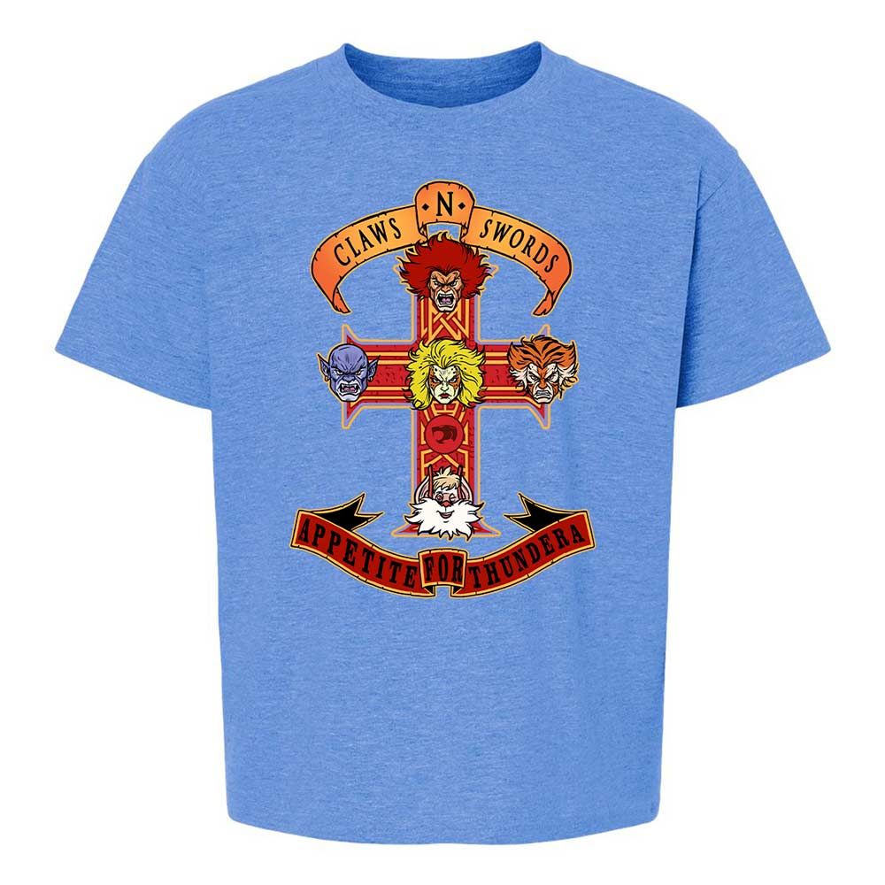 Kids T-Shirt - X2AHL5L9 - Heather Royal - 13