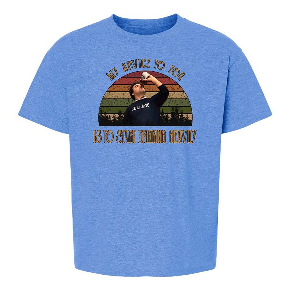 Kids T-Shirt - 9VKZU8ZJ - Heather Royal - 13