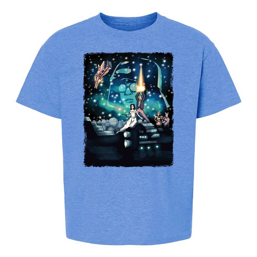Kids T-Shirt - LAH3V8KH - Heather Royal - 13