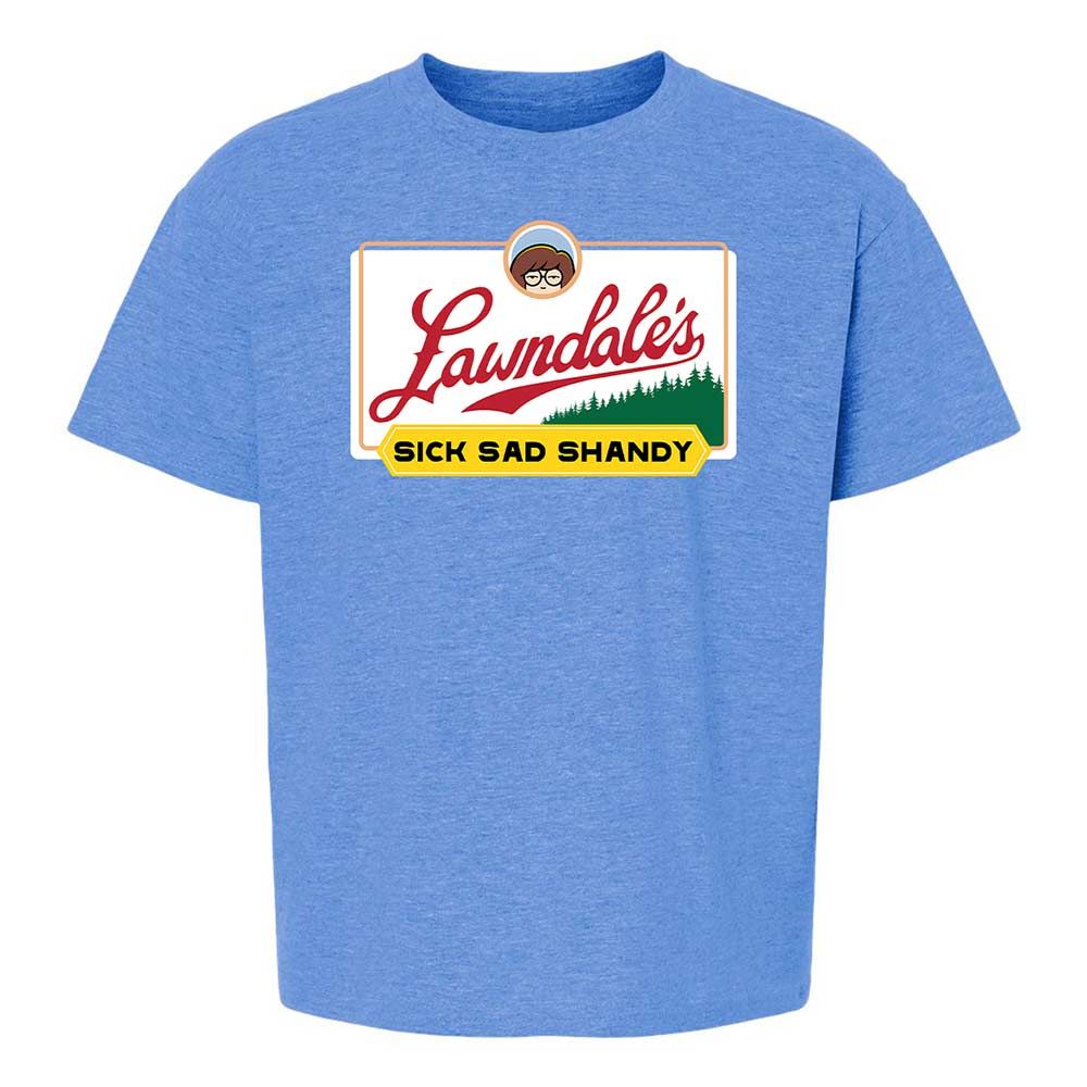 Kids T-Shirt - QCXUZP7V - Heather Royal - 13
