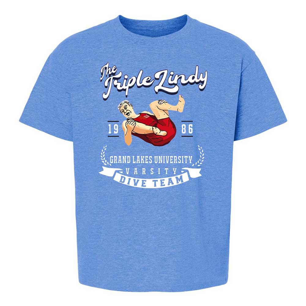 Kids T-Shirt - 6HH2AJMA - Heather Royal - 13