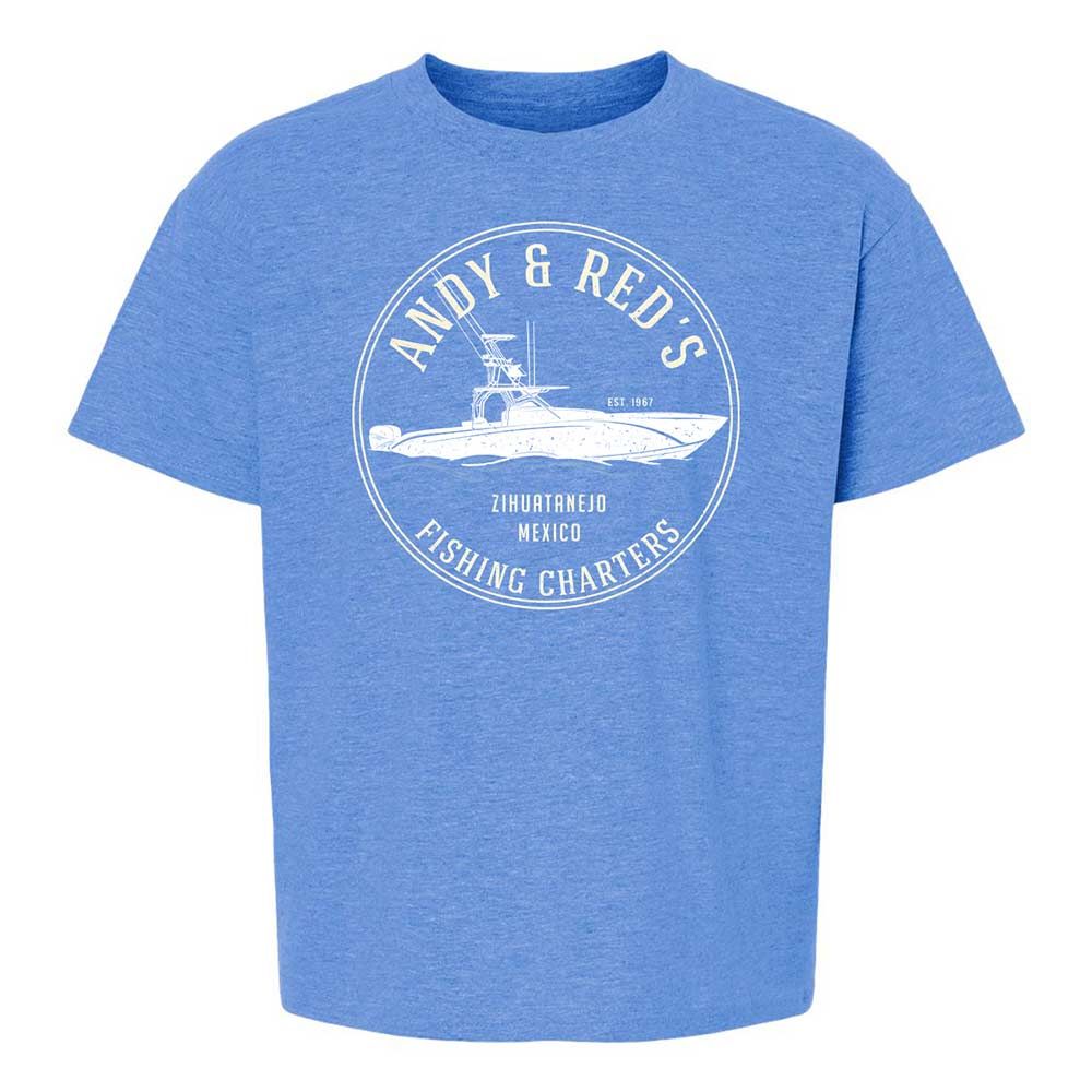 Kids T-Shirt - EK5QTKXC - Heather Royal - 13