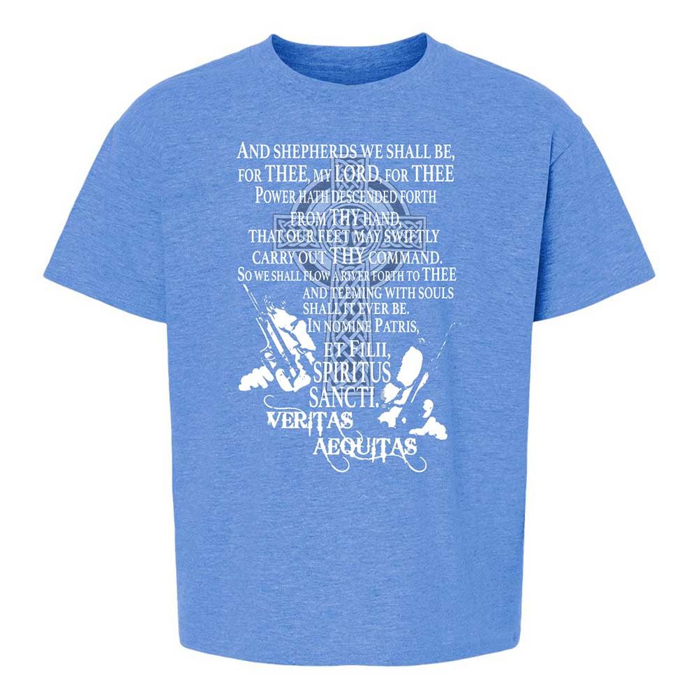 Kids T-Shirt - 8P1GY74K - Heather Royal - 13