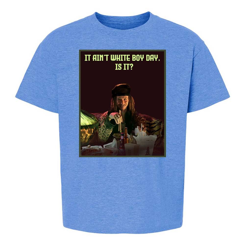 Kids T-Shirt - DQQCUFPQ - Heather Royal - 13