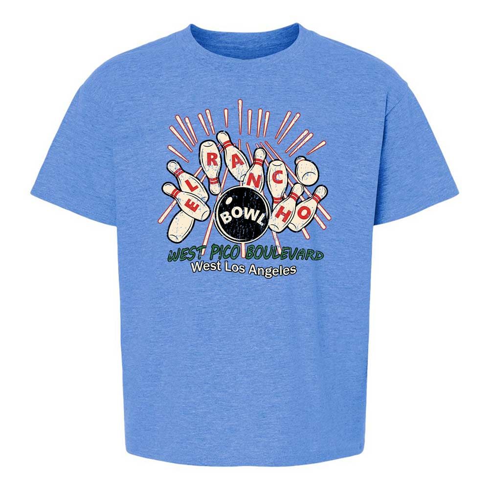 Kids T-Shirt - YH5SJZVW - Heather Royal - 13