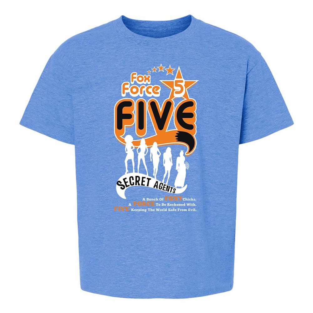 Kids T-Shirt - JTQD1HMW - Heather Royal - 13