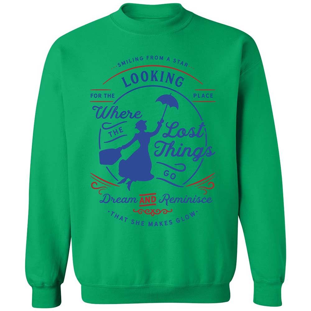 Classic Unisex Sweatshirt - YL8UM82D - Irish Green - 13