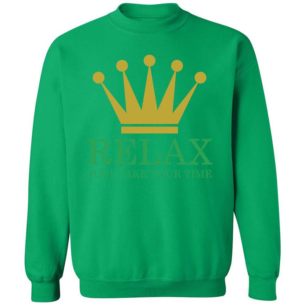 Relax Just Take Your Time - Irish Green - 13