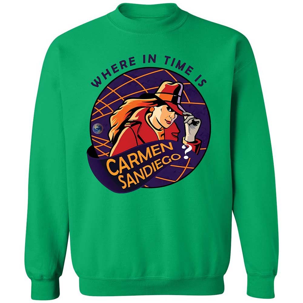 Where in Time Is Carmen Sandiego - Irish Green - 13
