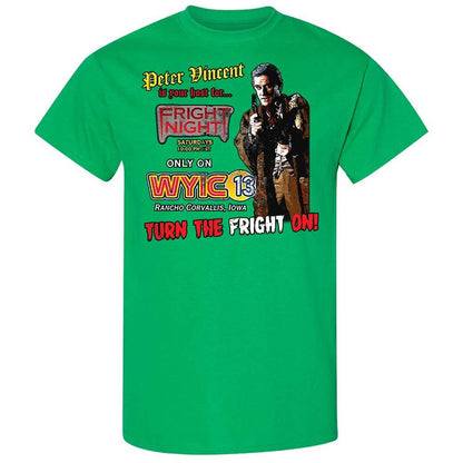 Peter Vincent Fright horror night cult - Irish Green - 13