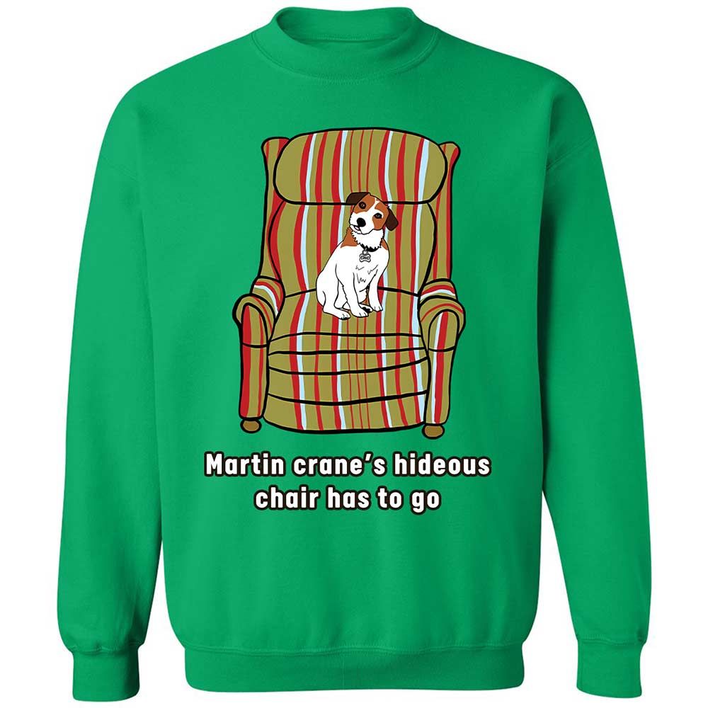 Martin crane hideous chair has to go - Irish Green - 13