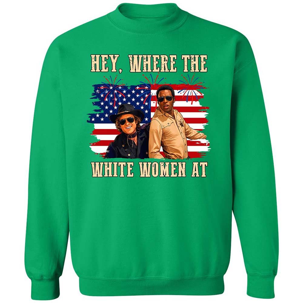 Hey Where The White At - Irish Green - 13