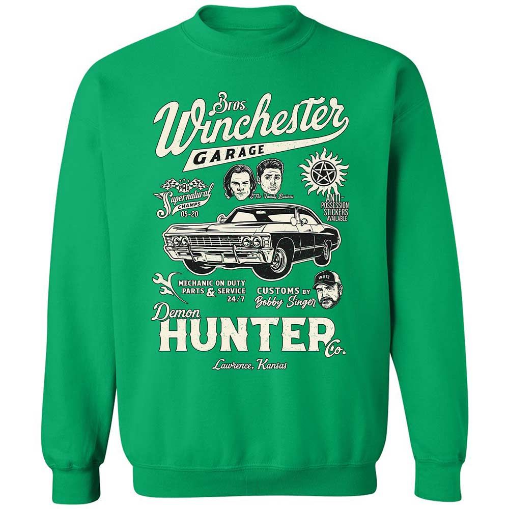 Classic Unisex Sweatshirt - B6335ETU - Irish Green - 13
