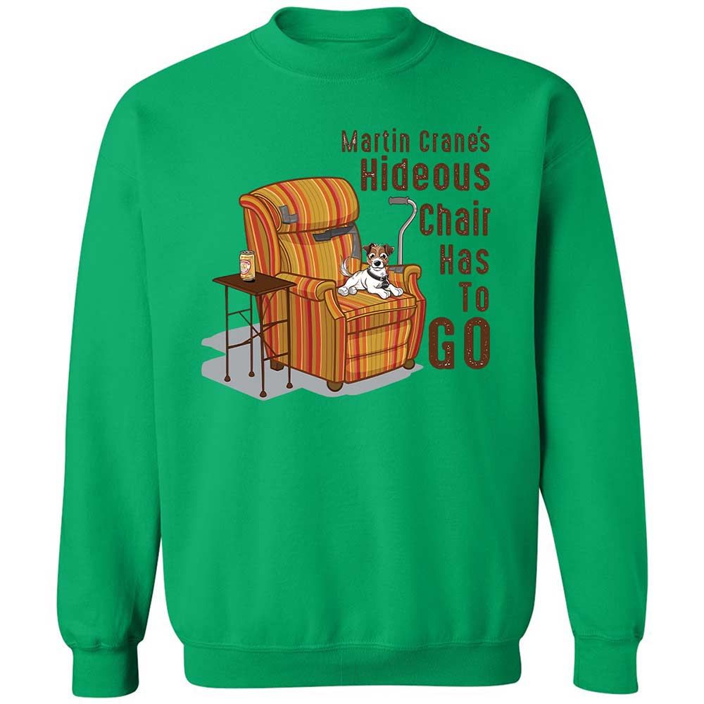 Martin Crane's Hideous Chair - Irish Green - 13