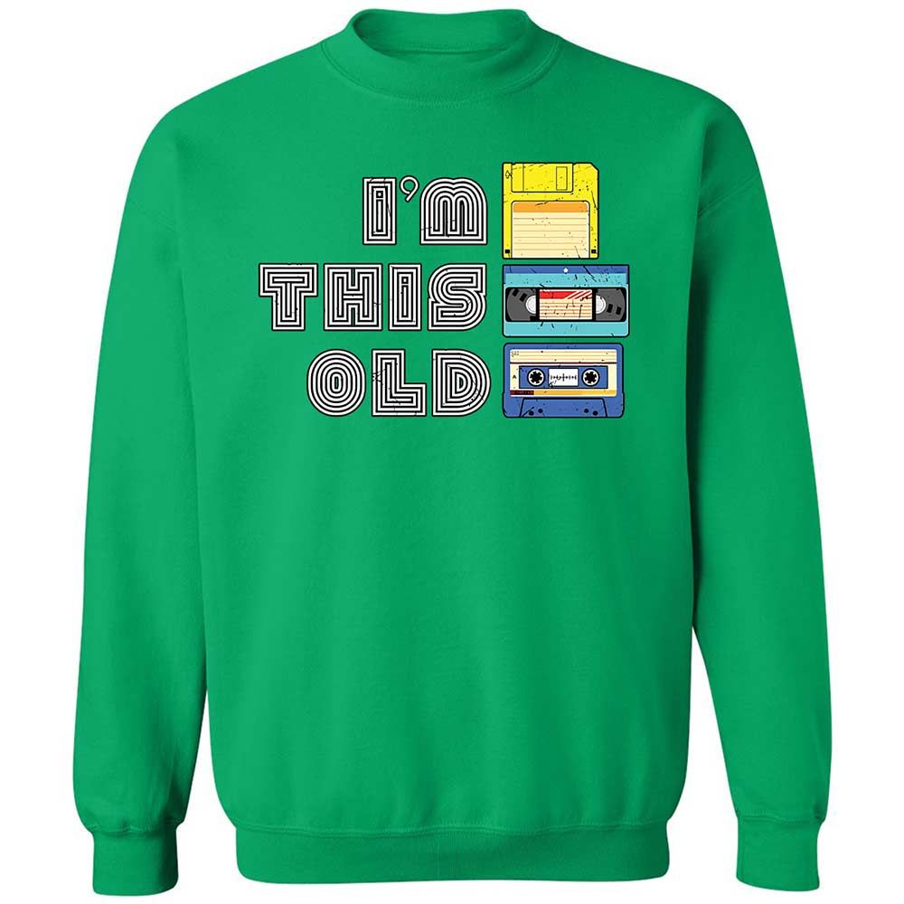 Classic Unisex Sweatshirt - Black - Irish Green - 13