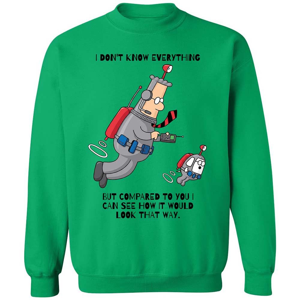 I don't know everything - Irish Green - 13