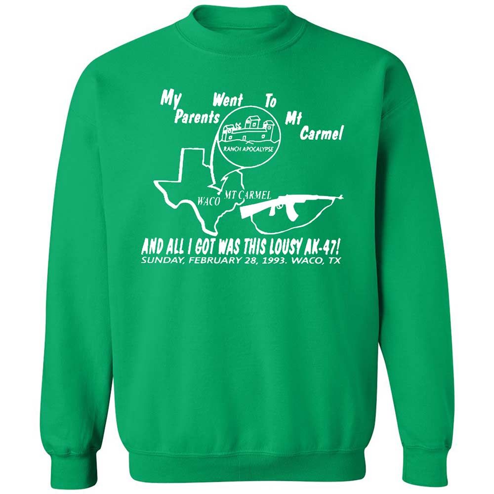 Classic Unisex Sweatshirt - 3QH8FA7H - Irish Green - 13