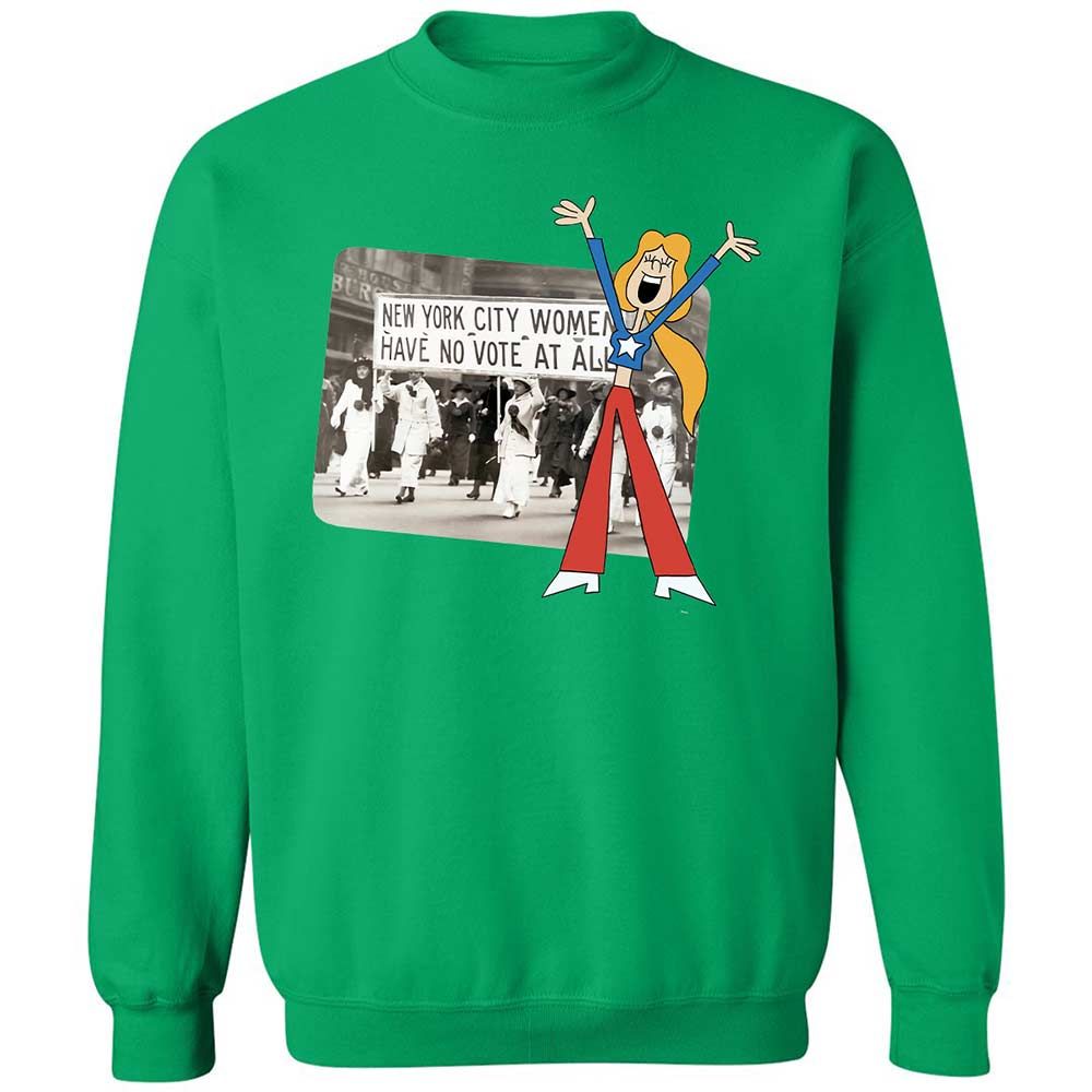 Vote for women - Irish Green - 13