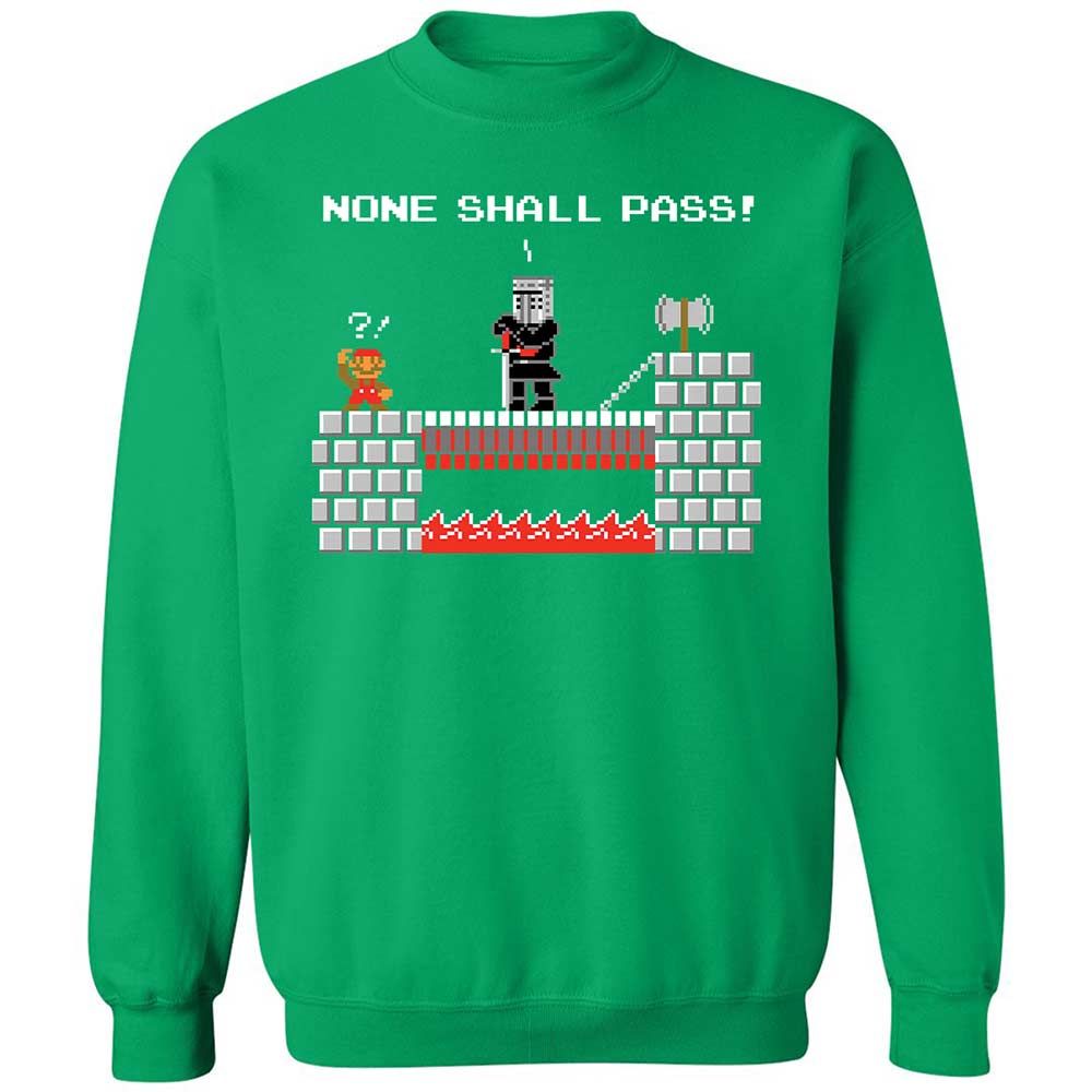 No Plumbers Shall Pass - Irish Green - 13