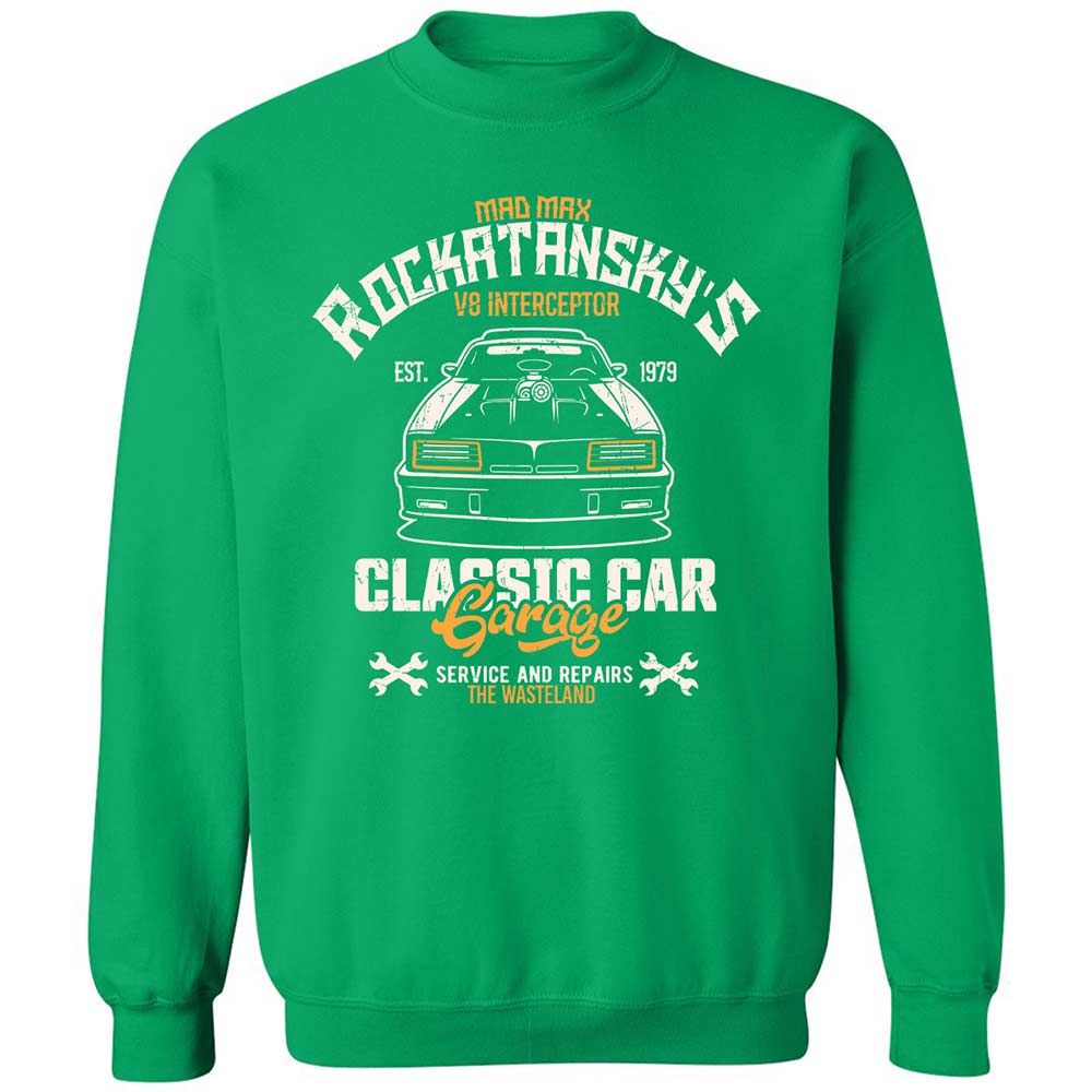 Classic Unisex Sweatshirt - LRQ6Q44V - Irish Green - 13