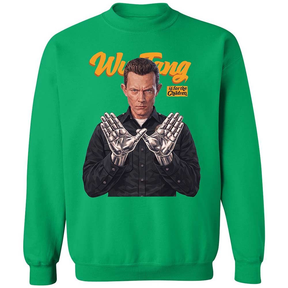 Classic Unisex Sweatshirt - Black - Irish Green - 13