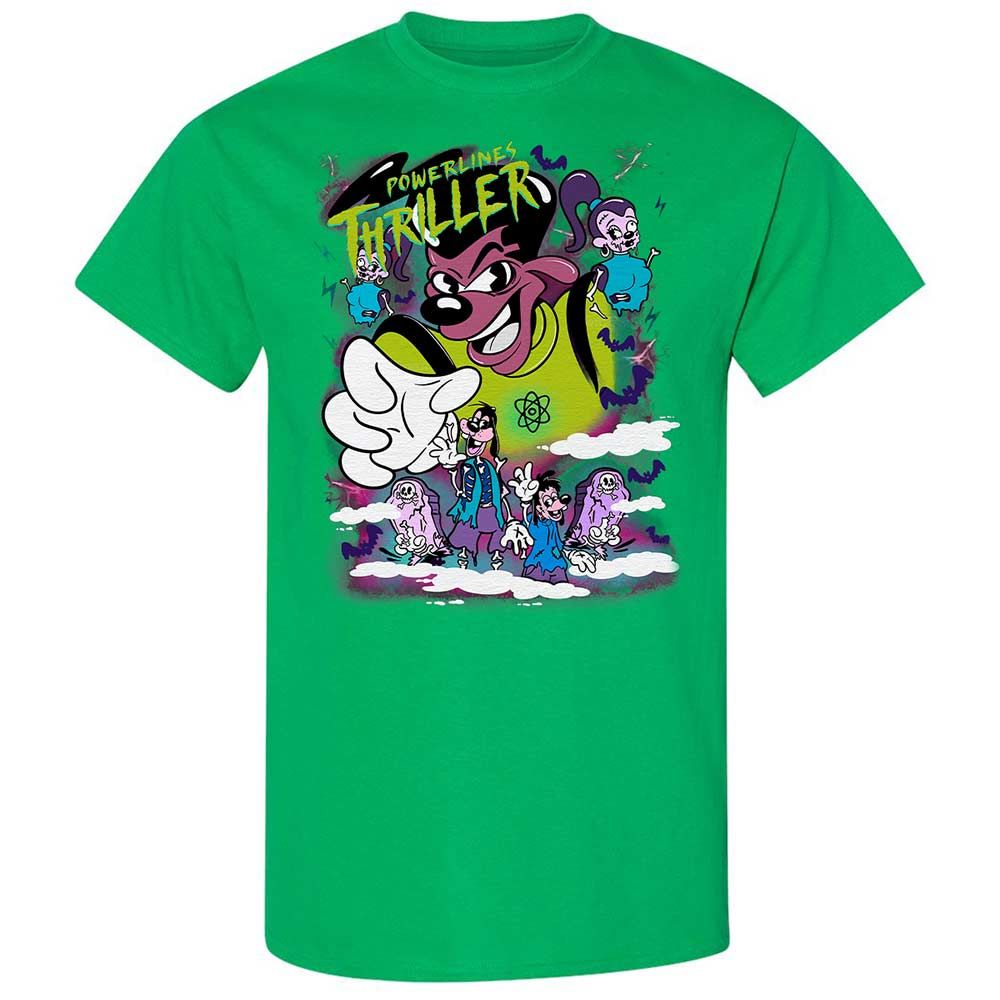 Vintage Pop Cartoon Horror Mashup - Irish Green - 13