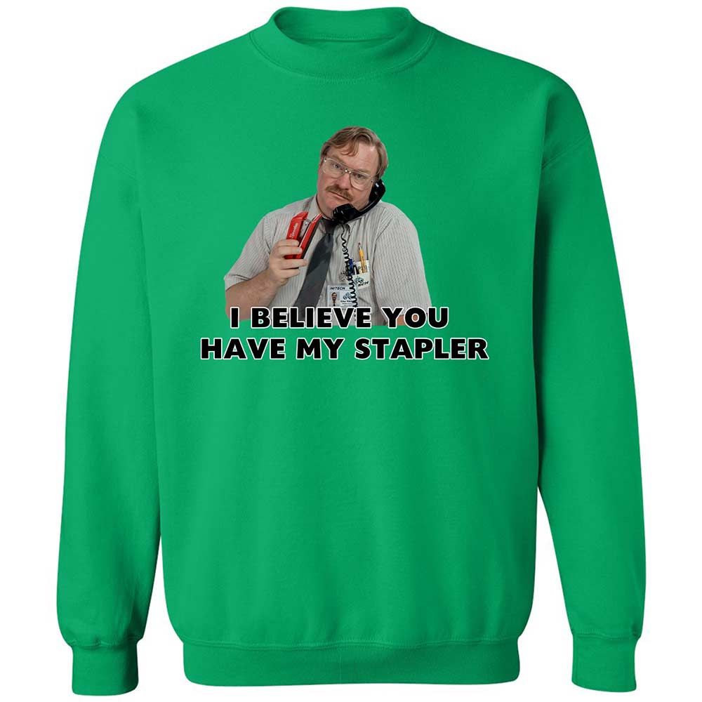 I believe you have my Stapler - Irish Green - 13