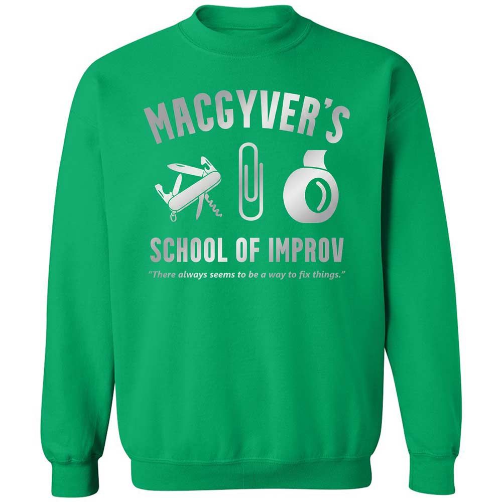 Classic Unisex Sweatshirt - 1WMKJDHV - Irish Green - 13