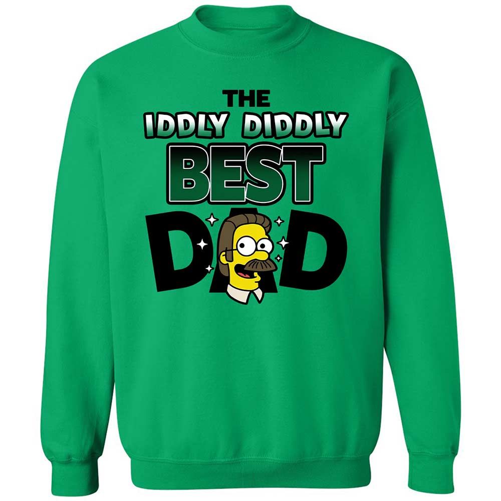 The Iddly diddly best dad - Irish Green - 13