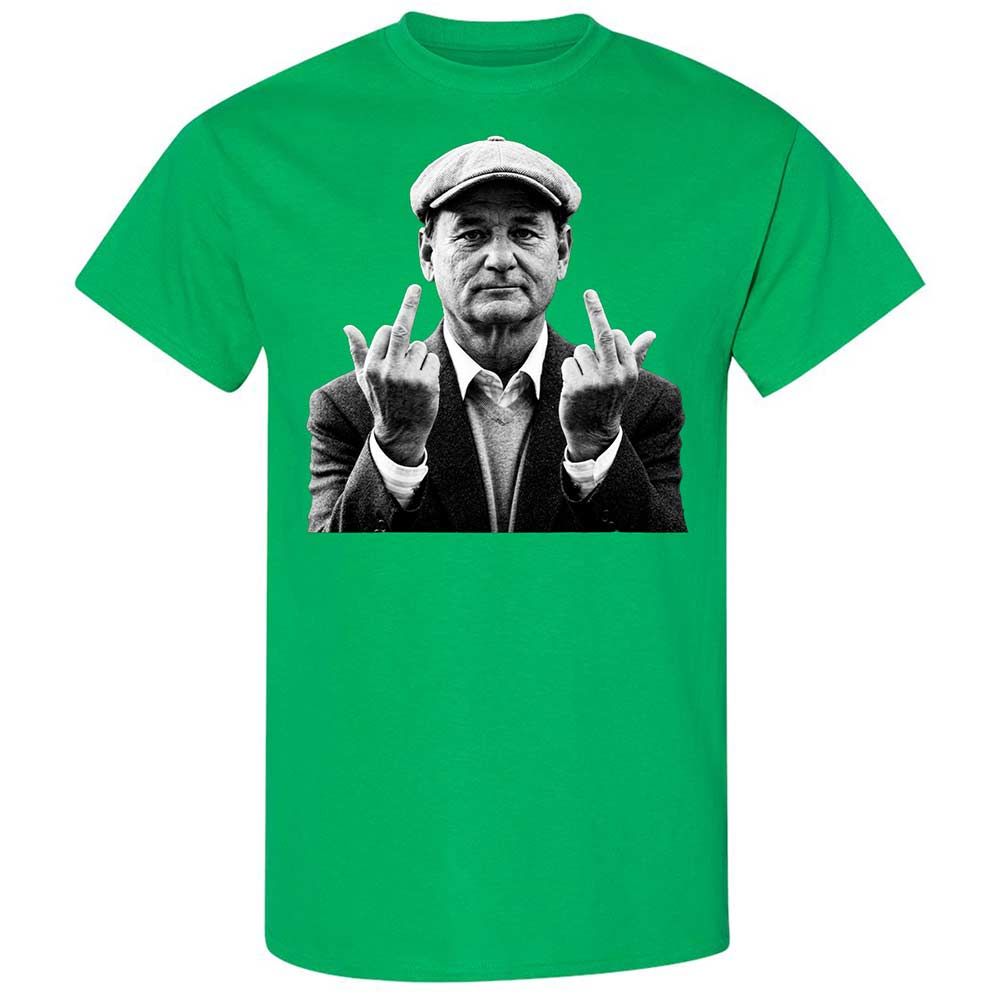 Bill Murray Middle Finger - Irish Green - 13