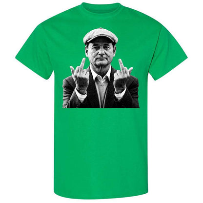 Bill Murray Middle Finger - Irish Green - 13