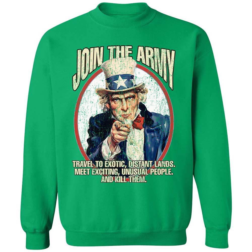 Join The Army - Irish Green - 13