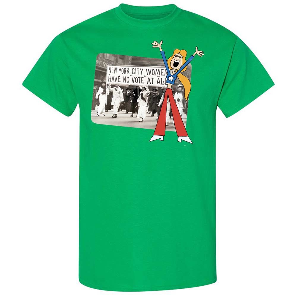 Vote for women - Irish Green - 13