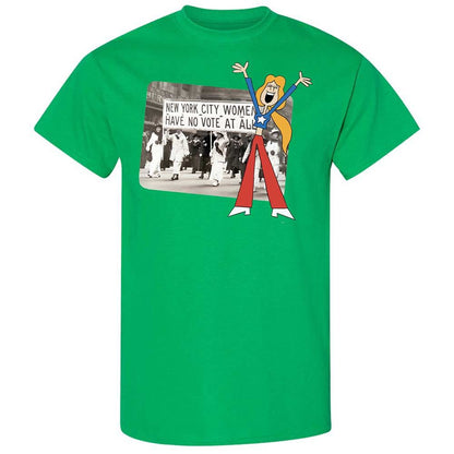 Vote for women - Irish Green - 13