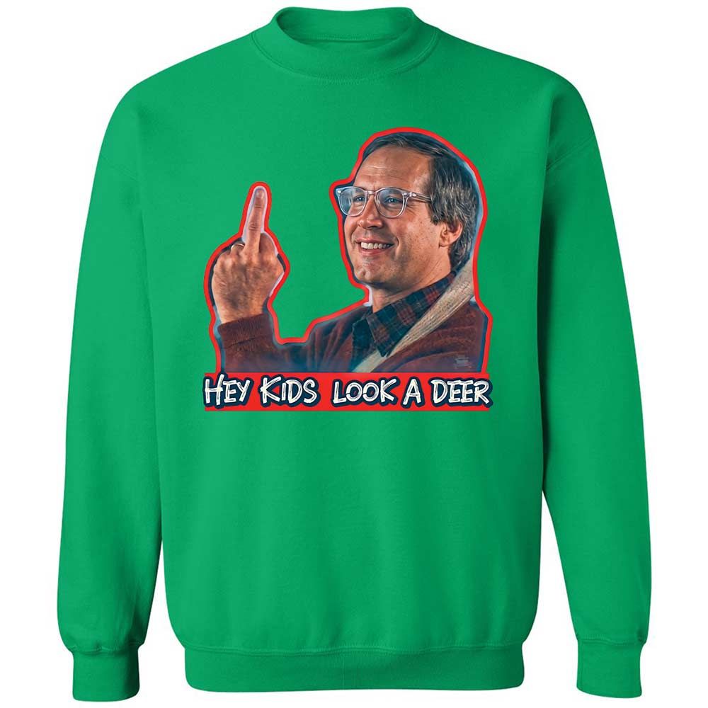 Hey Kids, Look a Deer - Irish Green - 13