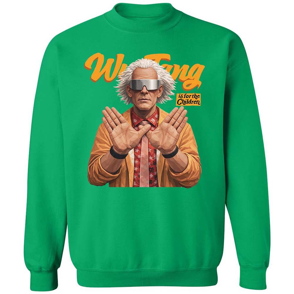 Classic Unisex Sweatshirt - Black - Irish Green - 13