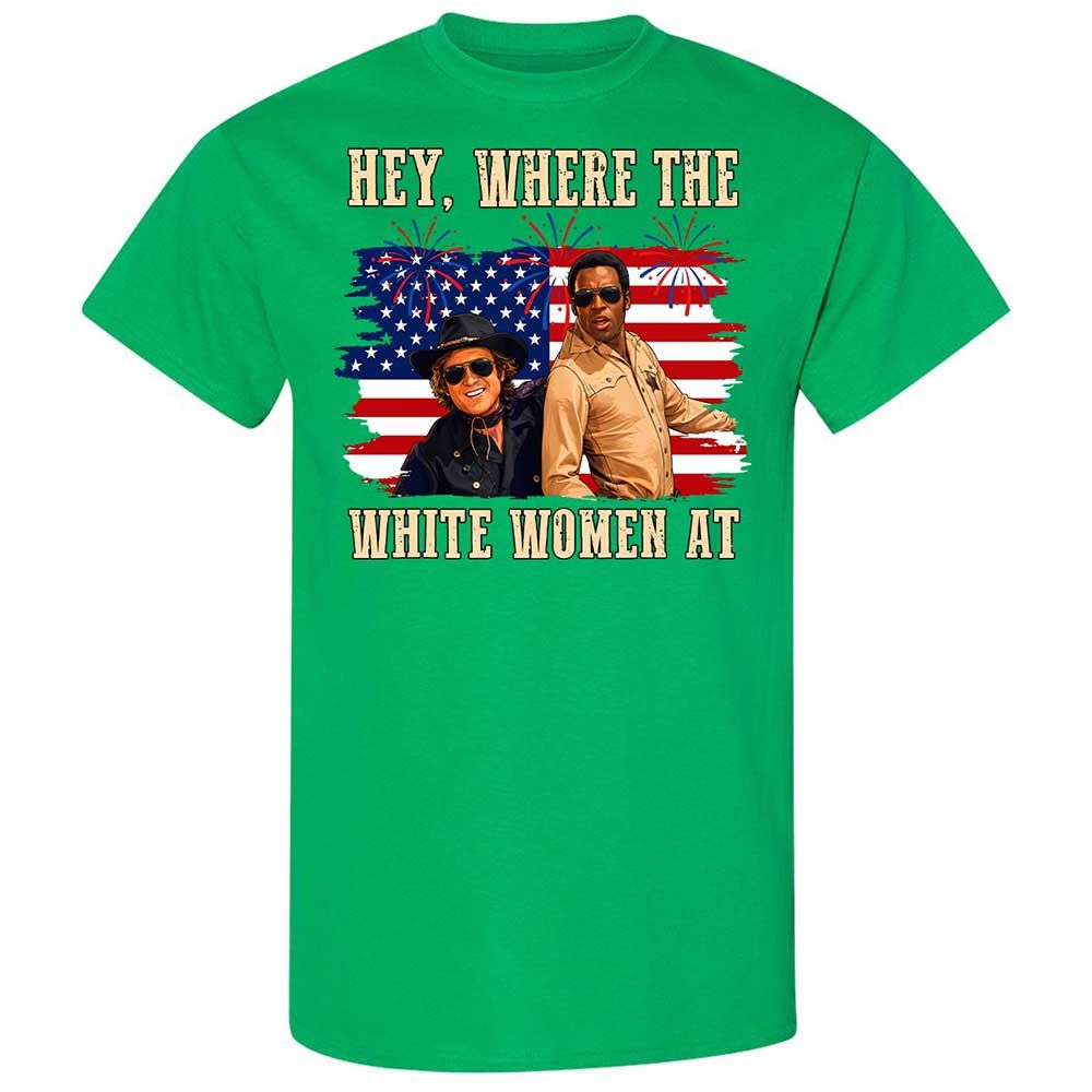 Hey Where The White At - Irish Green - 13
