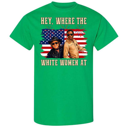 Hey Where The White At - Irish Green - 13