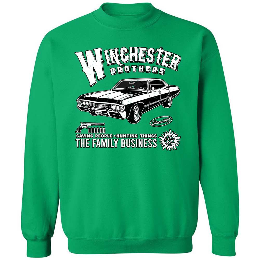 Classic Unisex Sweatshirt - ZZQQTLAB - Irish Green - 13