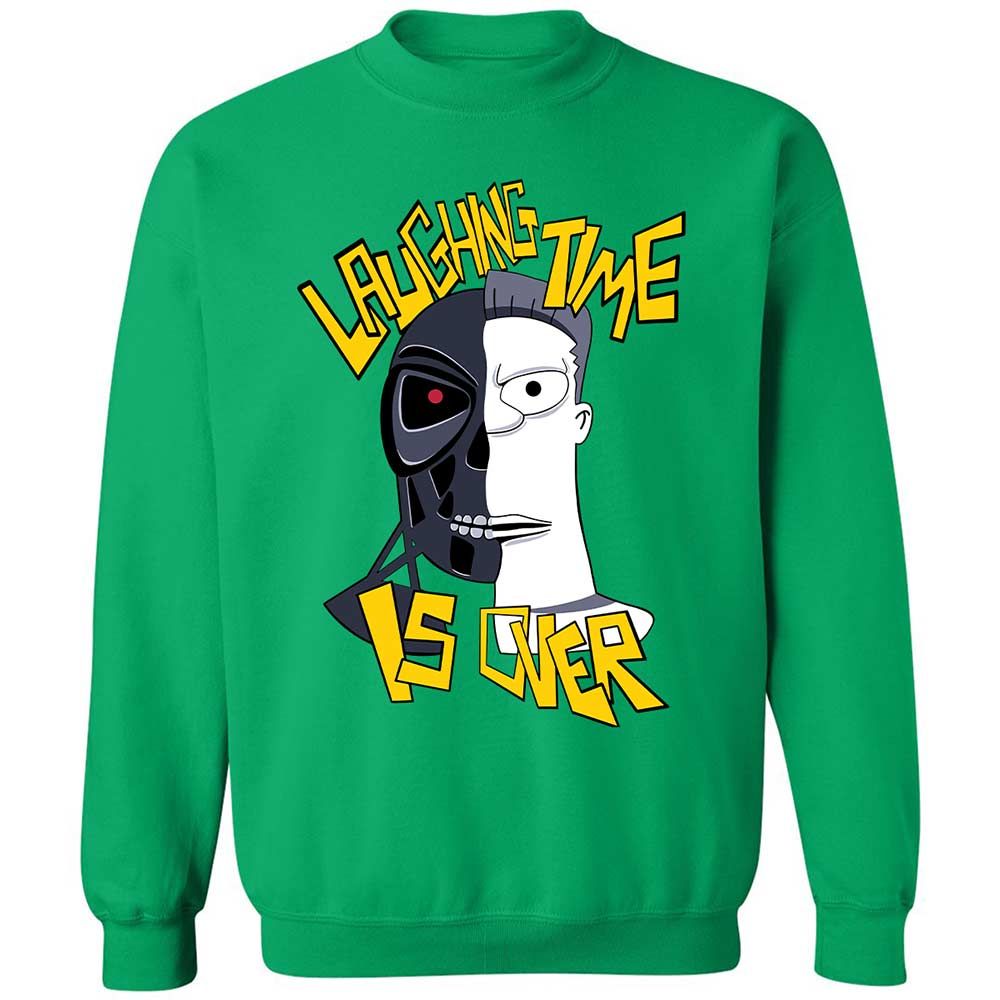 Laughing time is over - Irish Green - 13