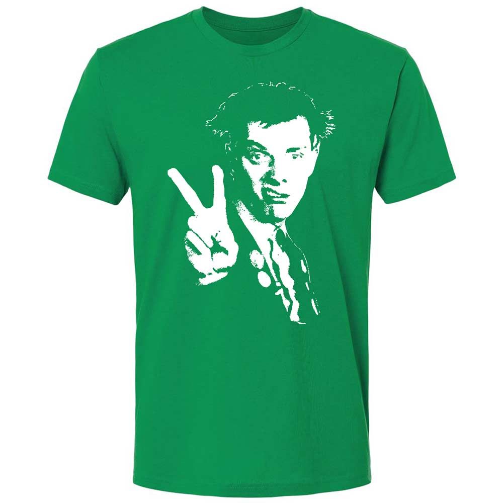 Premium Unisex T-Shirt - Black - Kelly Green - 13