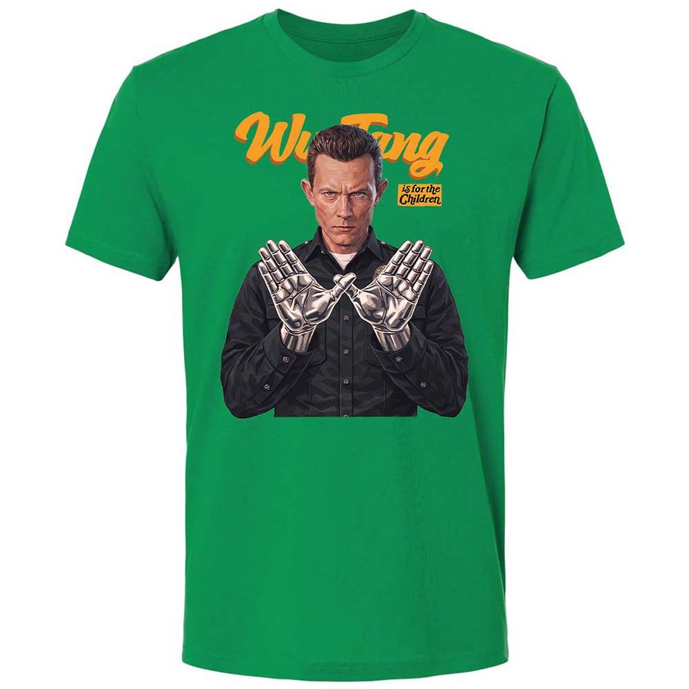 Premium Unisex T-Shirt - Black - Kelly Green - 13